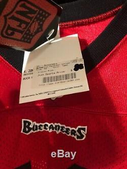 Authentic Adidas Keyshawn Johnson Tampa Bay Bucaneers Jersey Size 52/XL