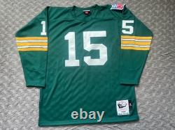 Authentic Bart Starr Mitchell & Ness Green Bay Packers Jersey Sz 48