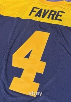 Authentic Brett Favre #4 Green Bay Packers 1994 Mitchell & Ness Jersey 48