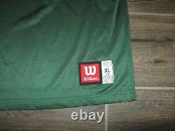 Authentic Brett Favre Green Bay Packers Wilson Sewn NFL Football Jersey XL 50 #4