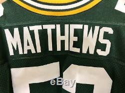Authentic Clay Matthews Green Bay Packers Jersey 44 Nike Vapor Elite 40 48 NFL