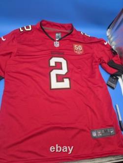 Authentic Emeka Egbuka Tampa Bay Buccaneers Red Nike Vapor Elite Jersey Medium M