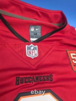 Authentic Emeka Egbuka Tampa Bay Buccaneers Red Nike Vapor Elite Jersey Medium M