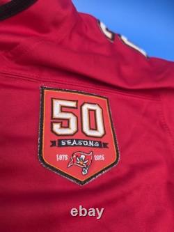 Authentic Emeka Egbuka Tampa Bay Buccaneers Red Nike Vapor Elite Jersey Medium M