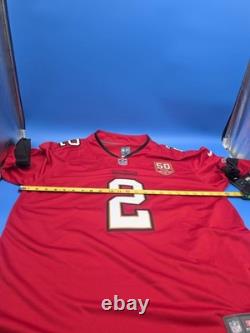Authentic Emeka Egbuka Tampa Bay Buccaneers Red Nike Vapor Elite Jersey Medium M