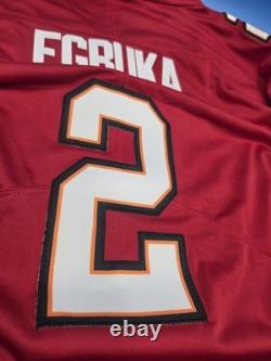 Authentic Emeka Egbuka Tampa Bay Buccaneers Red Nike Vapor Elite Jersey Medium M