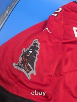 Authentic Emeka Egbuka Tampa Bay Buccaneers Red Nike Vapor Elite Jersey Medium M