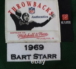 Authentic Green Bay Packers 1969 Bart Starr jersey by Mitchell & Ness Size 44/L