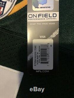 Authentic Green Bay Packers Brett Favre Reebok On Field Sewn Jersey Size 48 NWT