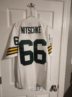 Authentic Green Bay Packers Ray Nitschke 1966 Mitchell & Ness Legacy Jersey 40 M