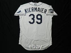 Authentic Kevin Kiermaier Tampa Bay Rays World Series FLEX BASE Home Jersey 48