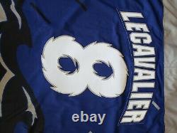 Authentic MDF Tampa Bay lightning style Vincent Lecavalier Kitted Jersey sz XL