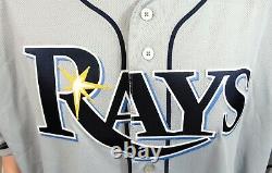 Authentic Majestic Flex Base Tampa Bay Rays On Field Jersey Sz 3XL 56 NEW RARE