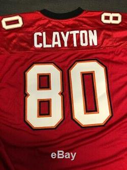 Authentic Michael Clayton, Tampa Bay Buccaneers, Reebok jersey #80, sz 56