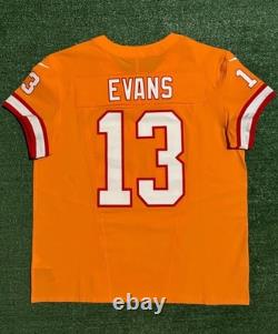 Authentic Mike Evans Buccaneers 2025-26 Creamsicle Nike Fuse Elite Jersey 48/XL
