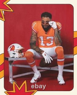 Authentic Mike Evans Buccaneers 2025-26 Creamsicle Nike Fuse Elite Jersey 48/XL