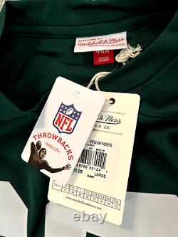 Authentic Mitchell & Ness 1966 Ray Nitschke Green Bay Packers Jersey Size 44(L)