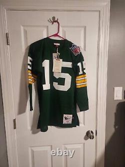 Authentic Mitchell & Ness 1969 Green Bay Packers Bart Starr Jersey Sz 36 Small