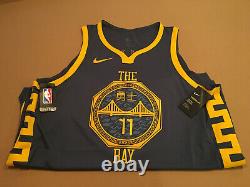 Authentic Nike Klay Thompson The Bay Vaporknit Jersey AH6209-430 Size 56 XXL