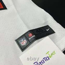Authentic Nike Tampa Bay Buccaneers Tom Brady White Vapor Elite Jersey SZ 40