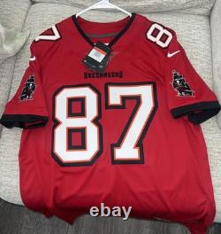Authentic Rob Gronkowski Tampa Bay Buccaneers Nike Vapor Limited Jersey Large