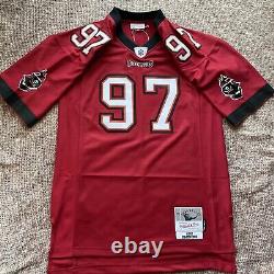 Authentic Simeon Rice Tampa Bay Buccaneers Mitchell & Ness Legacy Jersey NWT 40M