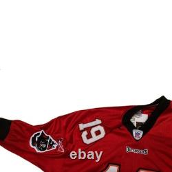 Authentic Tampa Bay Buccaneers Jersey, #19, Keyshawn Johnson, Size 52, New
