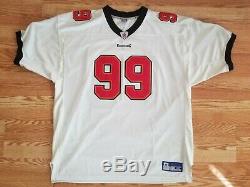 Authentic Tampa Bay Buccaneers Warren Sapp #99 White NFL Reebok Jersey 58 4xl