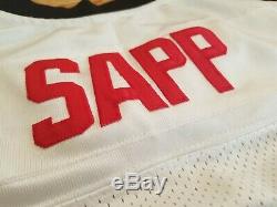Authentic Tampa Bay Buccaneers Warren Sapp #99 White NFL Reebok Jersey 58 4xl
