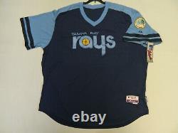 Authentic Tampa Bay Devil Rays 1970s Throwback TBC COOL BASE Jersey 56 RARE