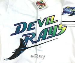 Authentic Tampa Bay Devil Rays 1998 Inaugural Season Home Jersey NWT Men's 40