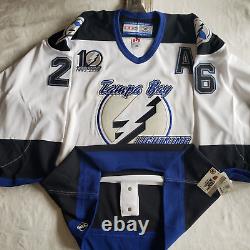 Authentic Tampa Bay Lightening 2001/02 Martin St. Louis CCM Pro Jersey sz 48 NEW