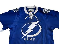 Authentic Tampa Bay Lightning Home Jersey by Reebok, Size 52, New with Tags