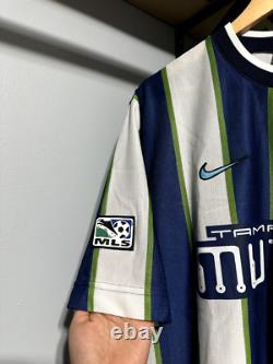 Authentic Tampa Bay Mutiny Away Jersey 1997/1998 MLS Nike Medium