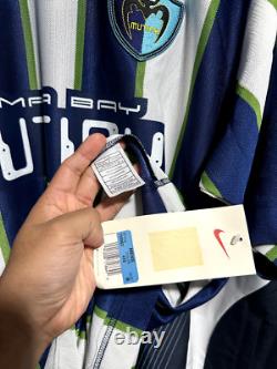 Authentic Tampa Bay Mutiny Away Jersey 1997/1998 MLS Nike Medium