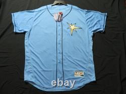 Authentic Tampa Bay Rays 2019 Limited Edition LIGHT BLUE Flex Base Jersey 54