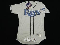Authentic Tampa Bay Rays Fathers Day FLEX BASE Jersey RARE! 40
