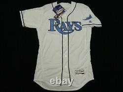 Authentic Tampa Bay Rays Fathers Day FLEX BASE Jersey RARE! 44