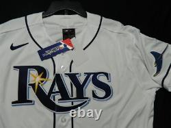 Authentic Tampa Bay Rays Home White Elite Flex Base Jersey 48 Reg. $284