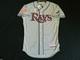 Authentic Tampa Bay Rays July 4th Stars & Stripes Cool Base Gray Jersey 44