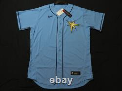Authentic Tampa Bay Rays Limited Edition Light Blue Elite Jersey 54 Reg. $284