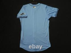 Authentic Tampa Bay Rays Vapor Elite Alternate Light Blue Jersey 40 Reg. $355