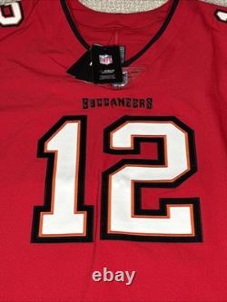 Authentic Tom Brady Tampa Bay Buccaneers Nike Elite Jersey Mens Size 60 NWT