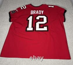 Authentic Tom Brady Tampa Bay Buccaneers Nike Elite Jersey Mens Size 60 NWT