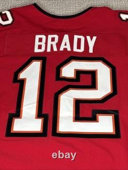 Authentic Tom Brady Tampa Bay Buccaneers Nike Elite Jersey Mens Size 60 NWT