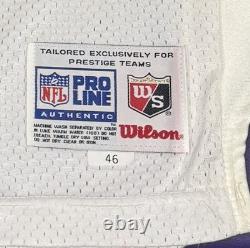 Authentic Warren Sapp #99 Tampa Bay Buccaneers Wilson Pro Line Jersey 46 NWT