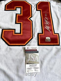 Autographed Antoine Winfield Jr Tampa Bay Bucs White Football Jersey XL JSA COA