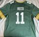 Autographed Green Bay Packers Jayden Reed #11 Nike Green Official Nfl Jersey