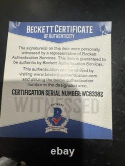 Autographed Jordan love Green Bay Packers NFL Jersey #10 Beckett coa