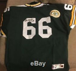 Autographed Ray Nitschke Green Bay Packers Jersey